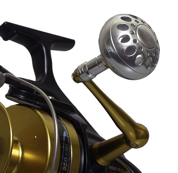  Dilwe Fishing Knob Metal Reel Handle Knob with Fittings  Replacement Parts Fishing for Spinning Reels(Black+Gold) : Sports & Outdoors