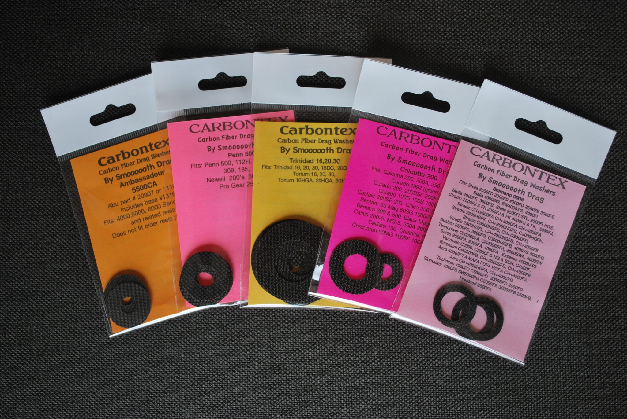 SMOOTH DRAG Smoooooth Drag Carbontex® "replacement drag washers"